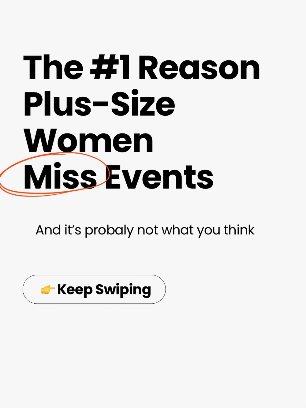 🚨 The #1 Reason Plus-Size Women Miss Events (It’s Not What You Think)